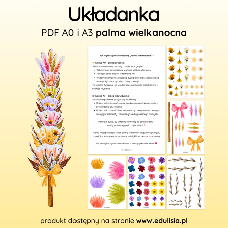 Wielkanoc Palma - Układanka